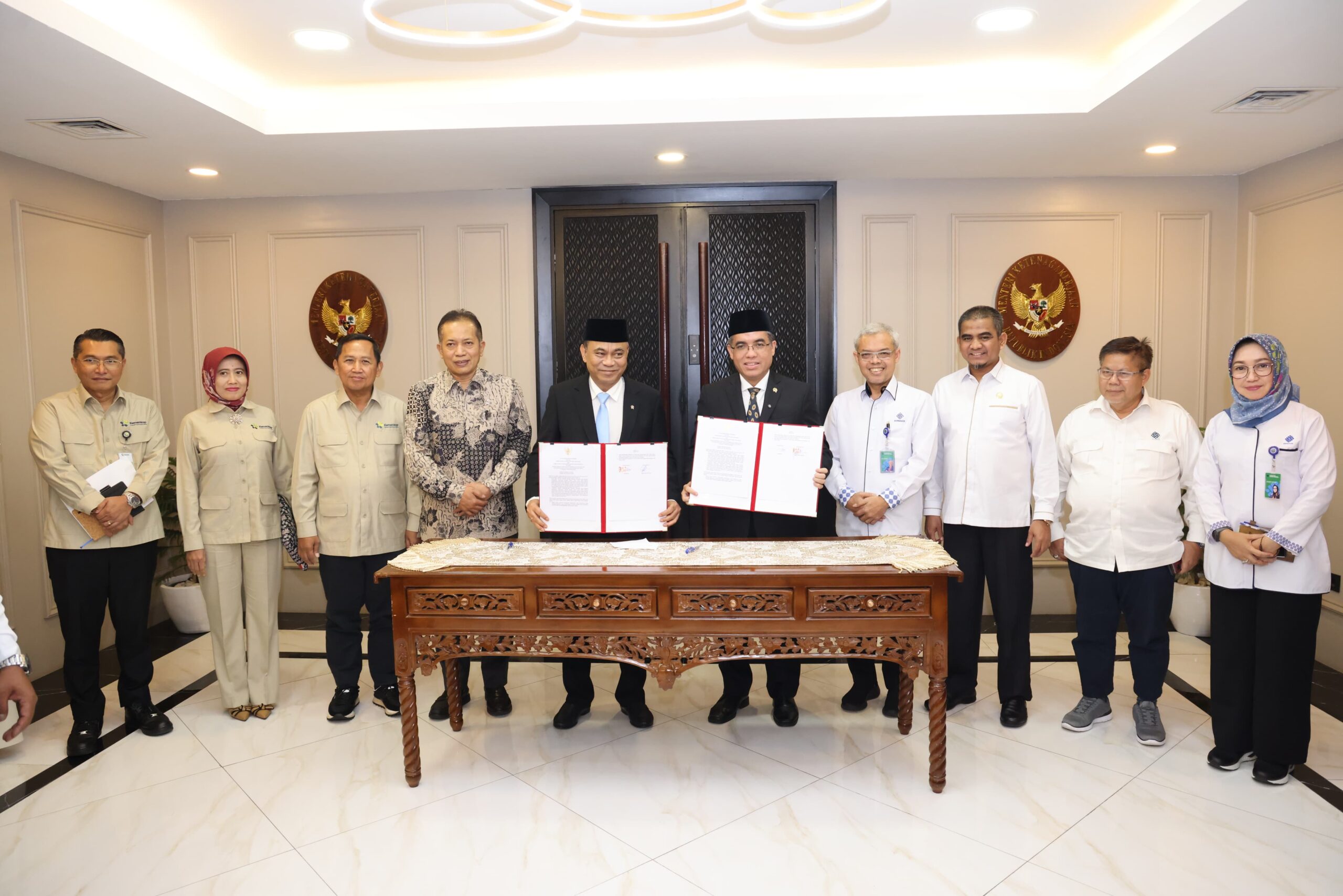 Kemnaker-Kemenkop Sinergi Kembangkan Koperasi Merah Putih Serap 2 Juta Tenaga Kerja