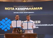Kemnaker dan KP2MI Tandatangani MoU untuk Perkuat Pelindungan Pekerja Migran Indonesia