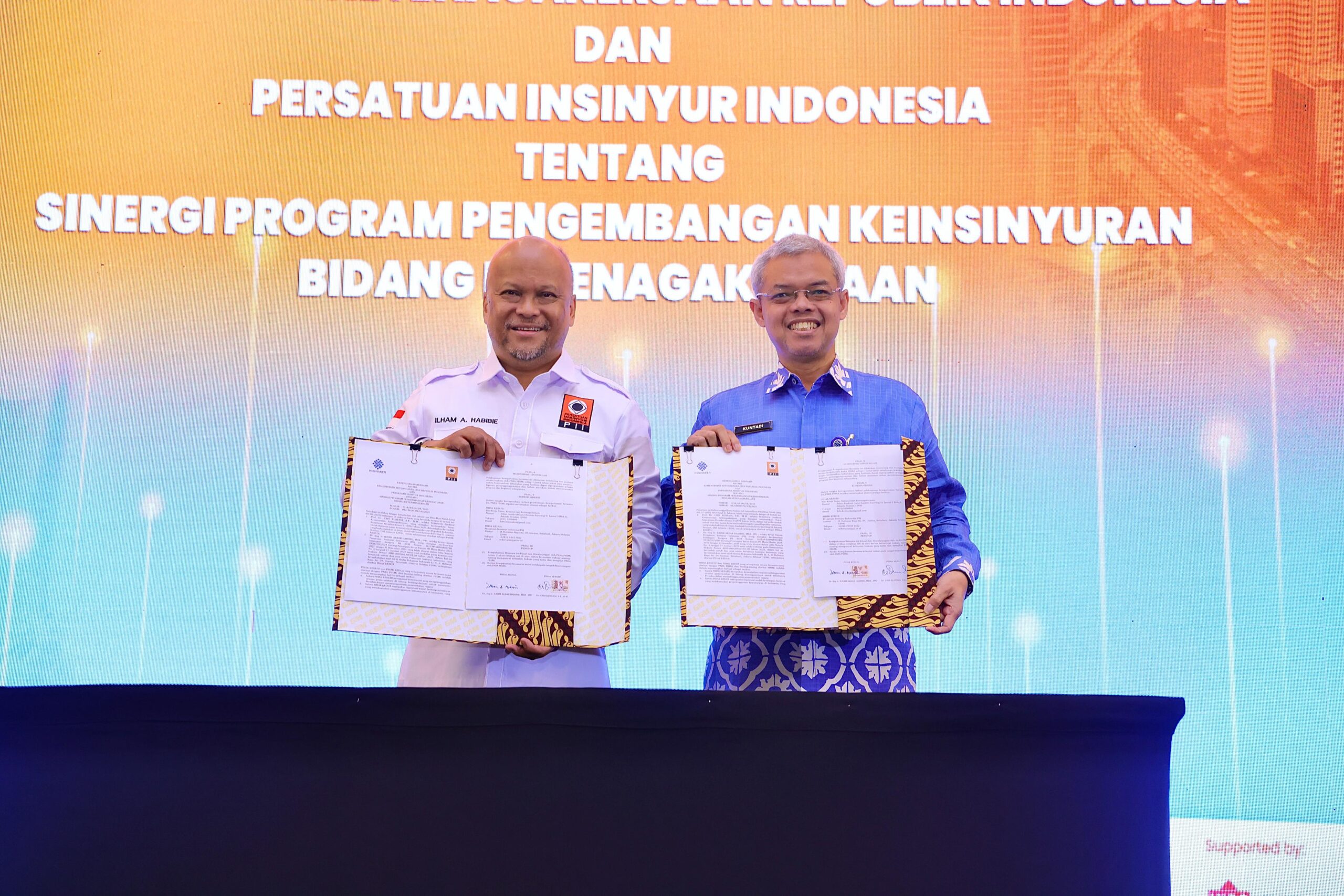 Kolaborasi Kemnaker dan PII Perluas Akses Pelatihan dan Sertifikasi Insinyur